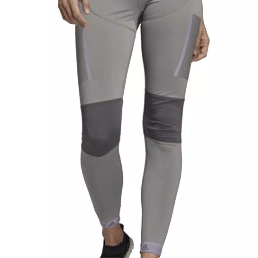 ADIDAS BY STELLA MCCARTNEY Run Tight DT9272 Grey Leggings Size XS